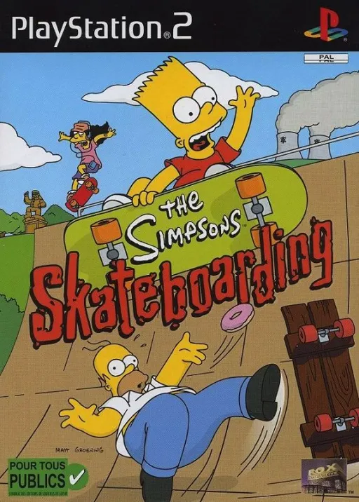 Simpsons Skateboarding, The (Spain)